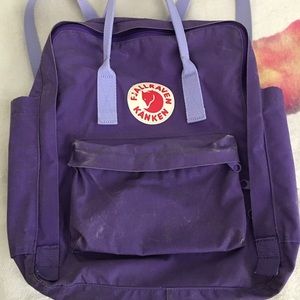 Purple Kanken Backpack